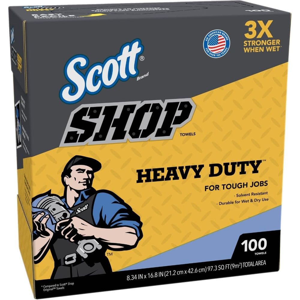 Toalhas de papel Scott Shop Toalhas 21x42 cm 100 folhas