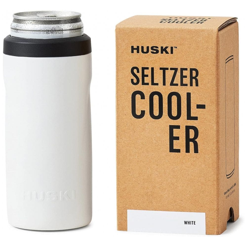 Porta Latas Térmico em Aço Inoxidável, HUSKI, Branco