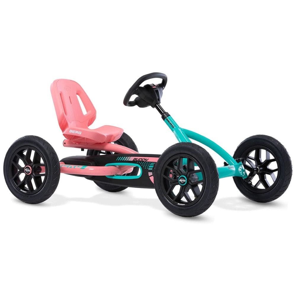 Kart Infantil Berg a Pedal para Criança de 3 a 8 Anos, Vermelho