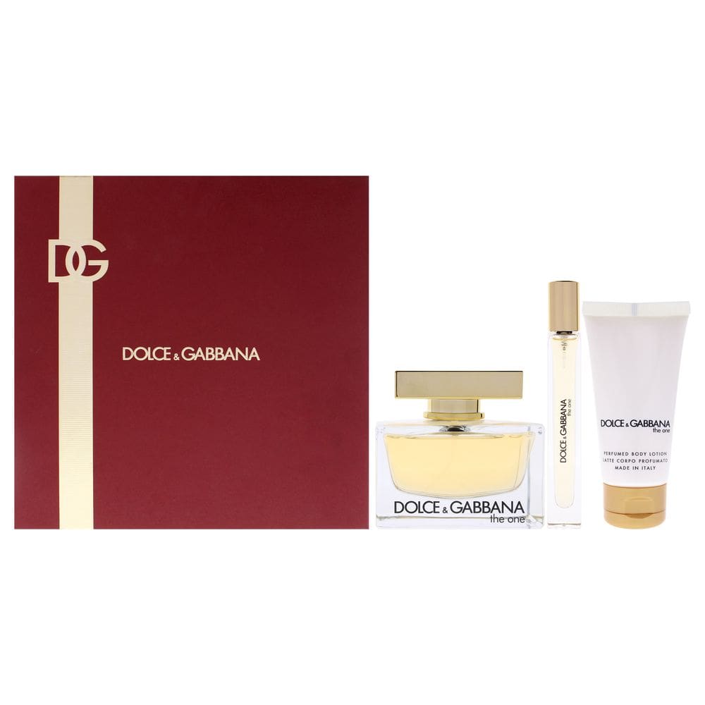 Perfume Dolce and Gabbana The One for Women, conjunto de presente de 3 peças