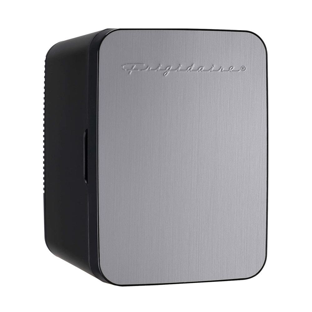 Mini Geladeira para Skincare 10 Litros, 12V, 110V, FRIGIDAIRE EFMIS188 SS, Preto