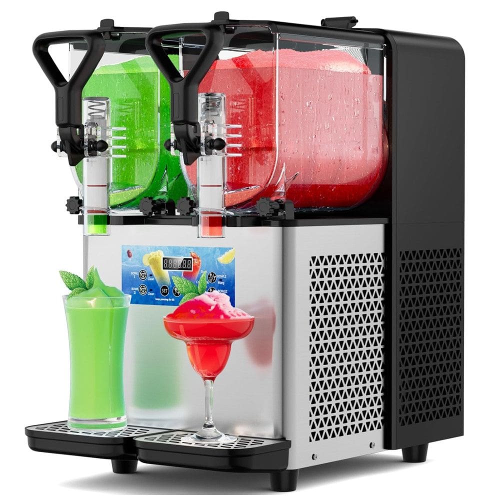 Máquina de Raspadinha - Seleção de Modo de Bebida Múltiplo, Máquina de Bebidas Congeladas com Luz LED, 6L 110V, Auto Limpeza, Lioncho.