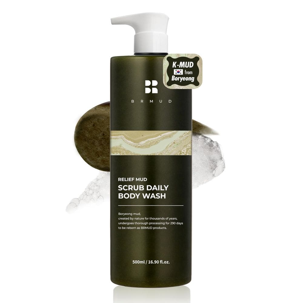 Sabonete corporal BRMUD Relief Mud Scrub Diariamente 500 ml