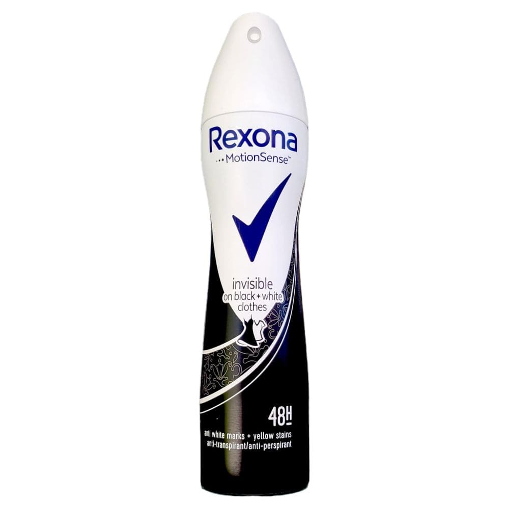 Desodorante Rexona Motionsense Invisible 200mL para mulheres