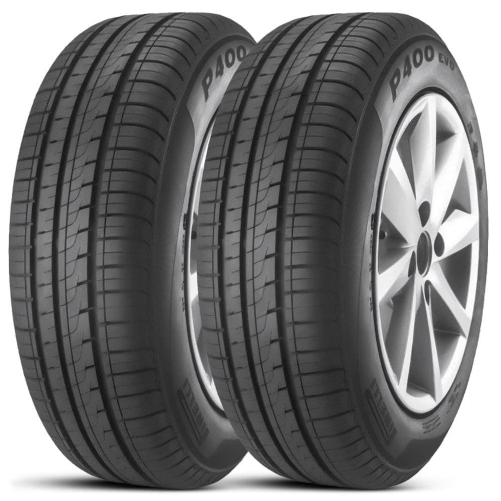 Kit 2 Pneu Aro 14 175/70R14 Pirelli P400 Evo 84T