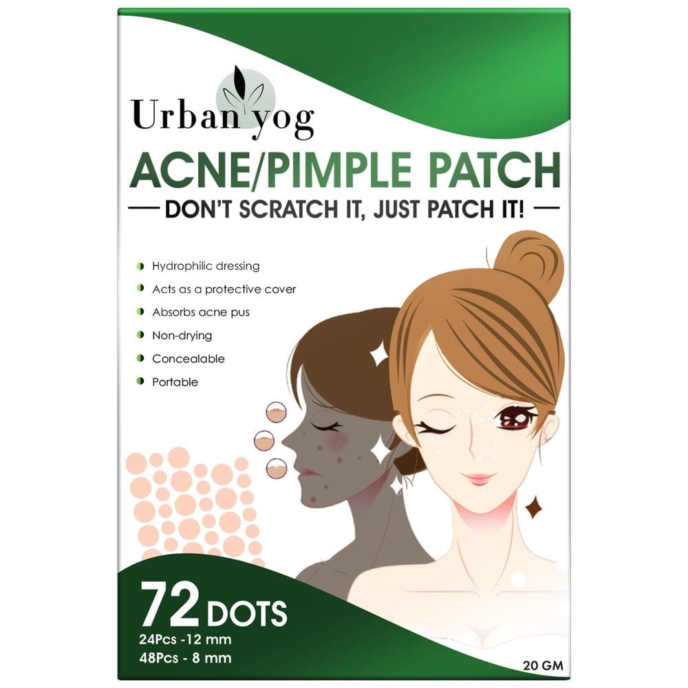Acne Pimple Patch Urban Yog 72 Hidrocolóide invisível