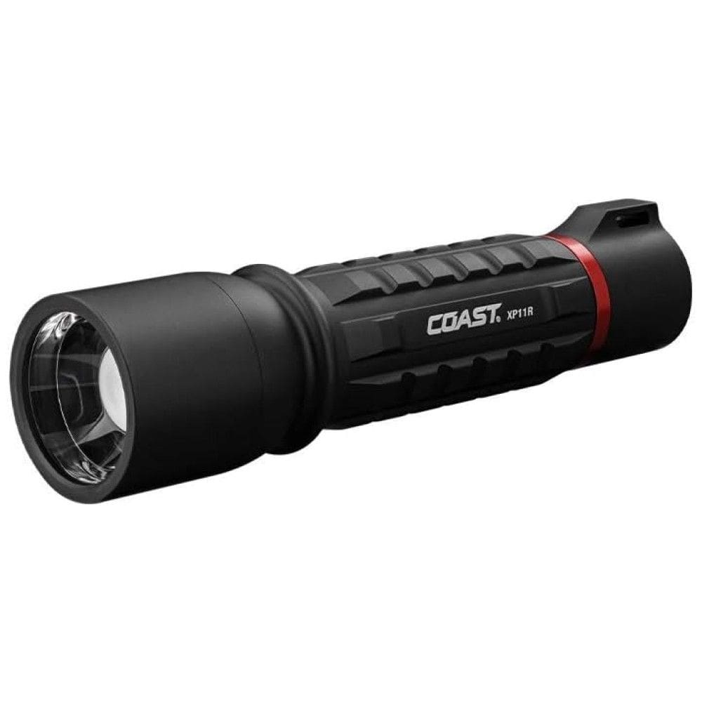 Lanterna LED COAST XP11R Recarregável Dual Power, 3000 Lumens, Preta