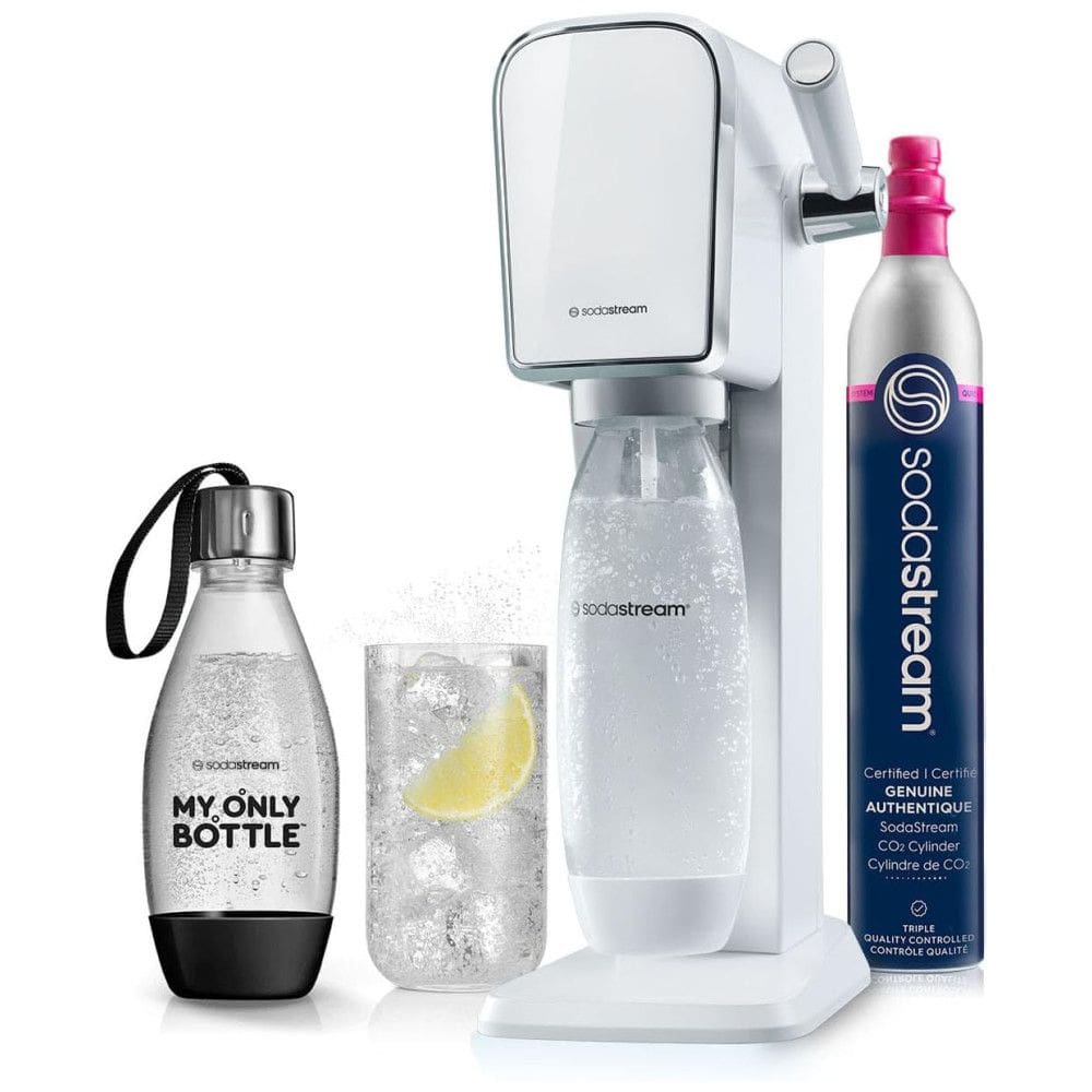 SodaStream ART Sparkling Máquina de fazer água- Transforme Água Comum em Água Gaseificada em Casa