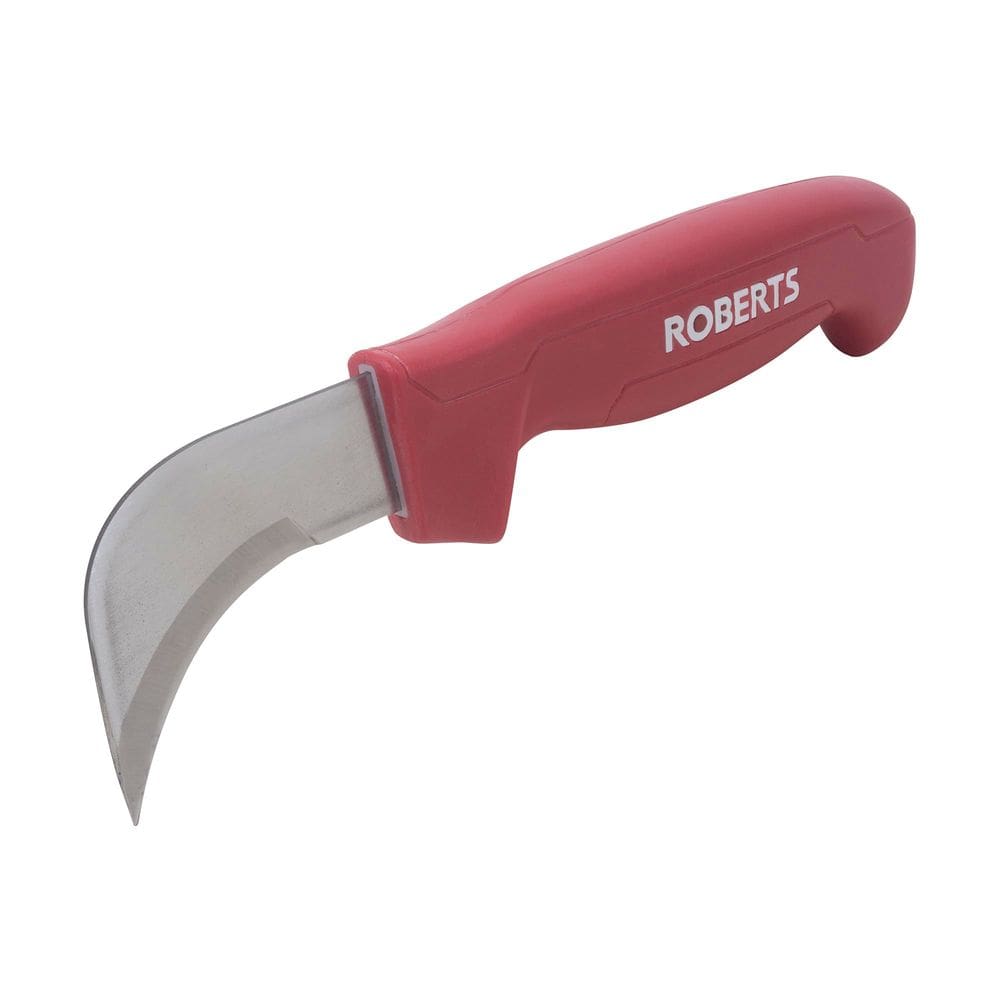Cuchillo Multitarea ROBERTS para Pisos de Vinilo con Hoja Curva