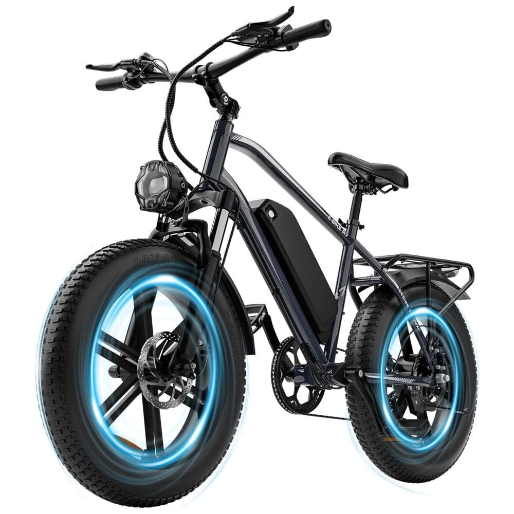 Bicicleta Elétrica para Adultos 1000W de Pico, Até 25MPH, Bateria Removível de 48V15AH, Bicicleta Elétrica com Alcance de 38 Milhas e Pneu