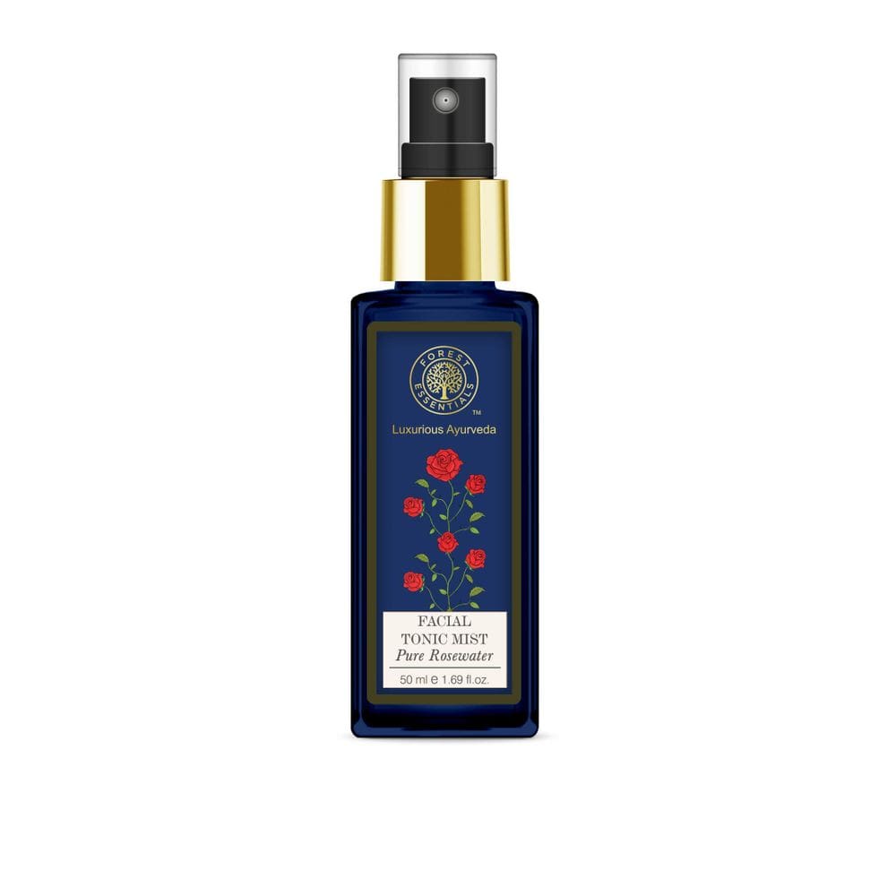 Tônico facial Mist Forest Essentials Água de rosas pura 50ml
