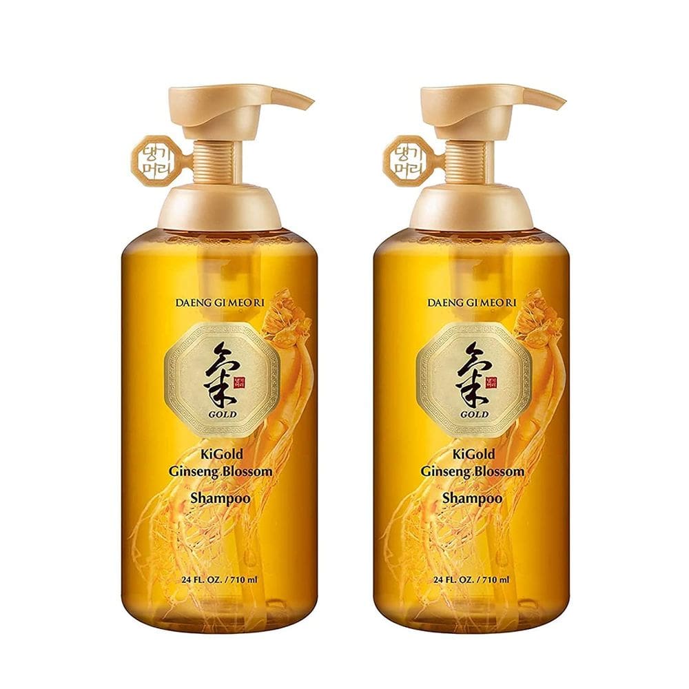 Conjunto de champô Daeng Gi Meo Ri Ki Gold Ginseng Blossom 2 710ml