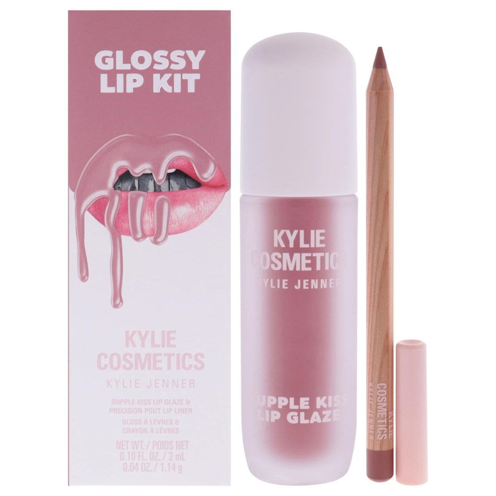 Kit labial Kylie Cosmetics Supple Kiss 808 para mulheres, 2 unidades