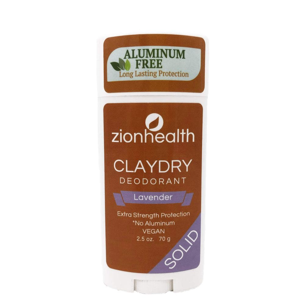Desodorante Zion Health Adama Minerals Argila Lavanda 75mL