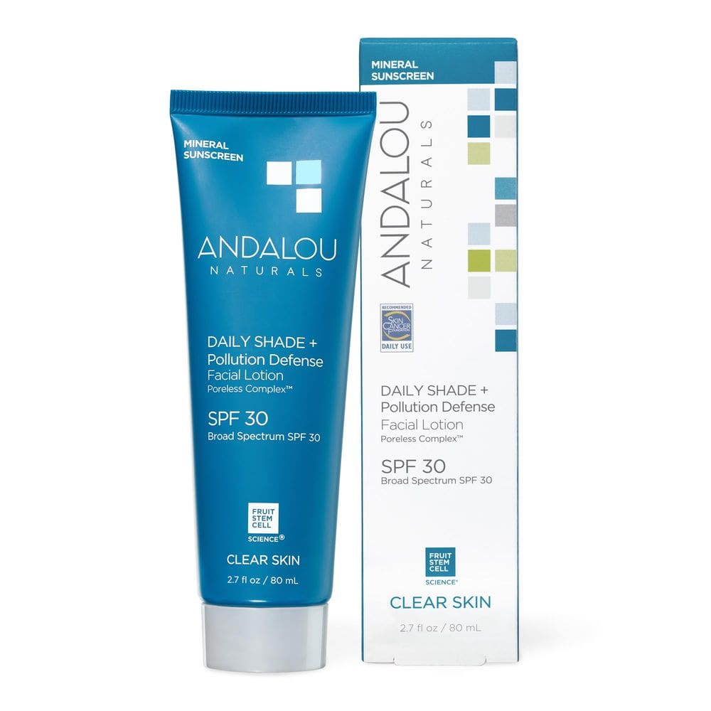 Protetor solar Andalou Naturals Daily Shade SPF 30 80mL