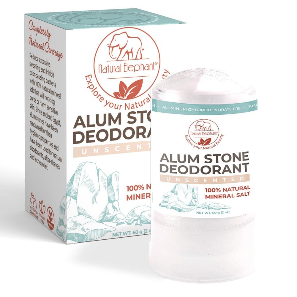 Desodorante em bastão Natural Elephant Alum Stone 60 g (60 mL)