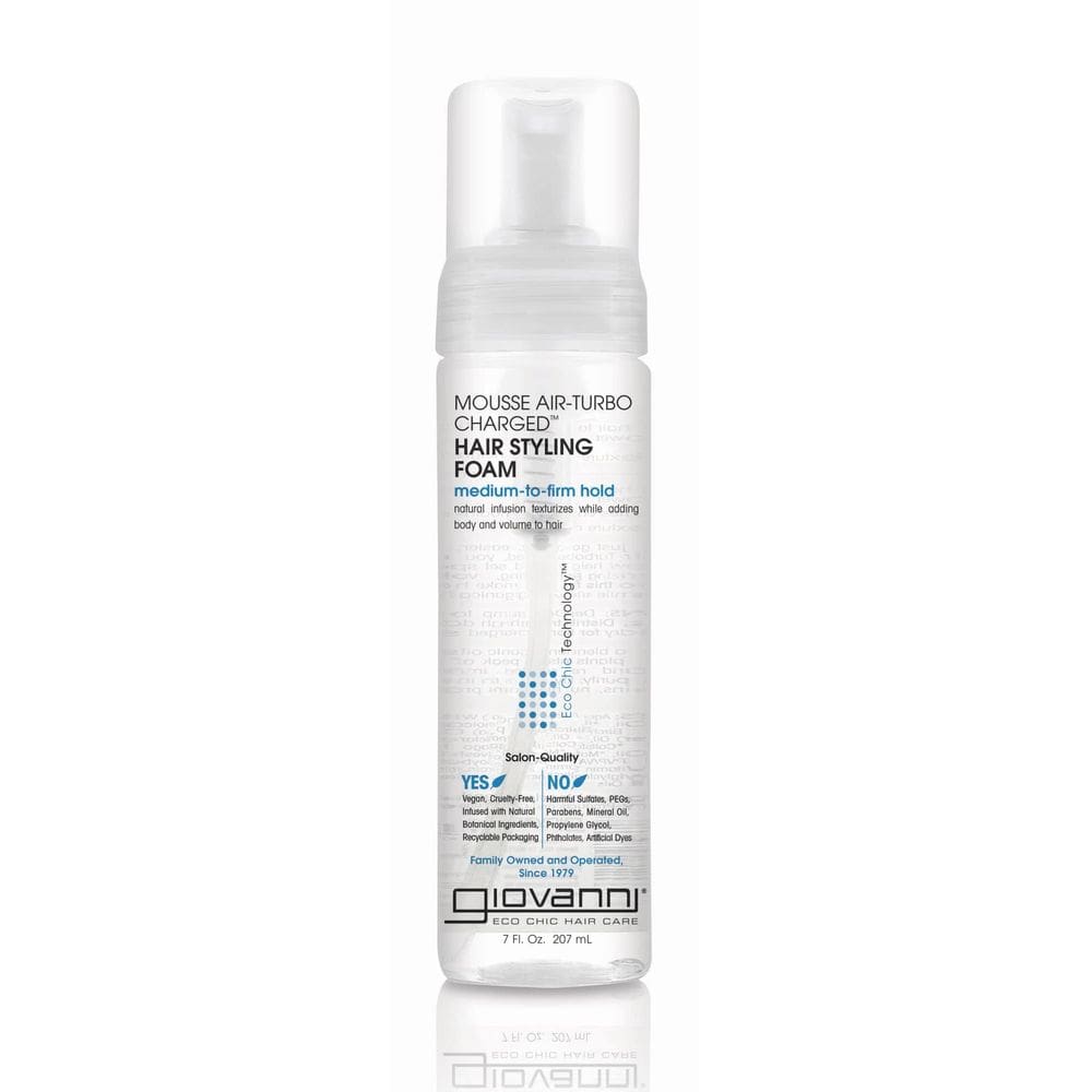 Espuma para modelar cabelo GIOVANNI Mousse Air-Turbo Charged 200mL x3
