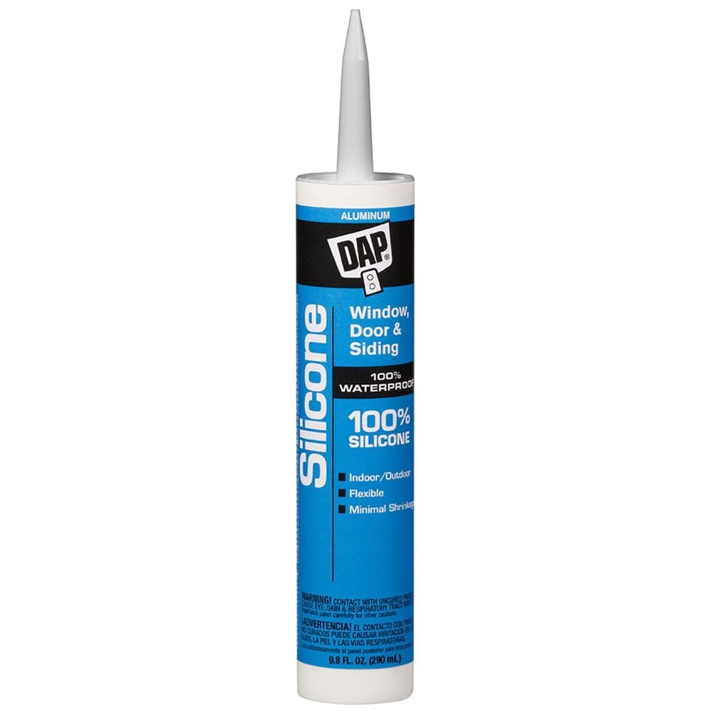 Caulk DAP 08643 290 ml Selante de alumínio 100% silicone