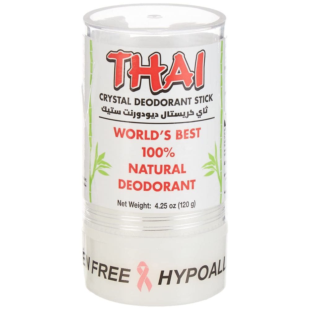 Desodorante em bastão Thai Natural Crystal 125 ml, proteção 24 horas
