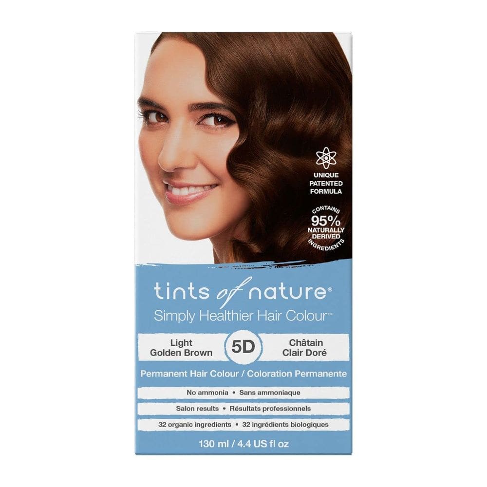 Tintura de cabelo Tints of Nature 5D Marrom dourado claro 130 ml
