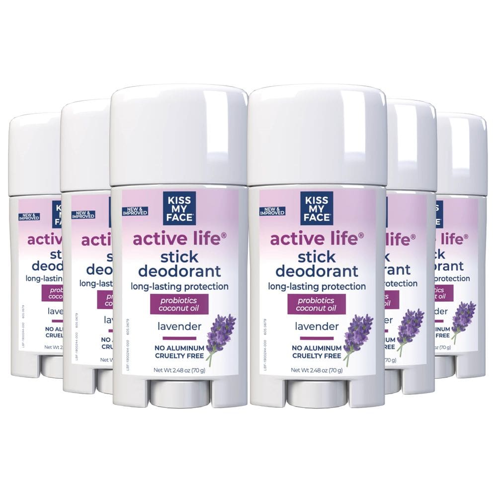 Desodorante em bastão Kiss My Face Active Life Lavender 73 ml