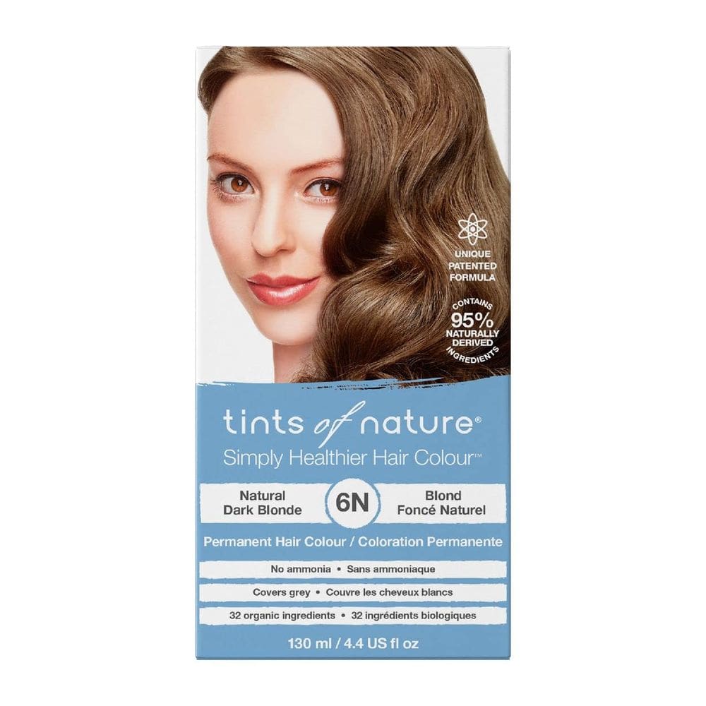 Tintura de cabelo Tints of Nature Natural Loiro Escuro 6N 130mL