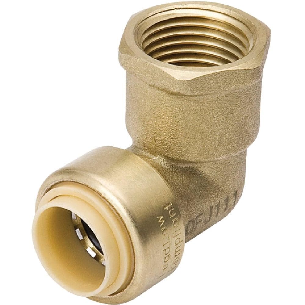 Encaixe de mangueira B&K Proline Brass Adaptador de cotovelo de 1/2 polegada
