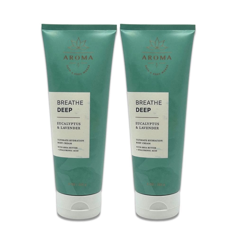 Creme Corporal Bath & Body Works Aromatherapy Breathe Deep x2 240 ml