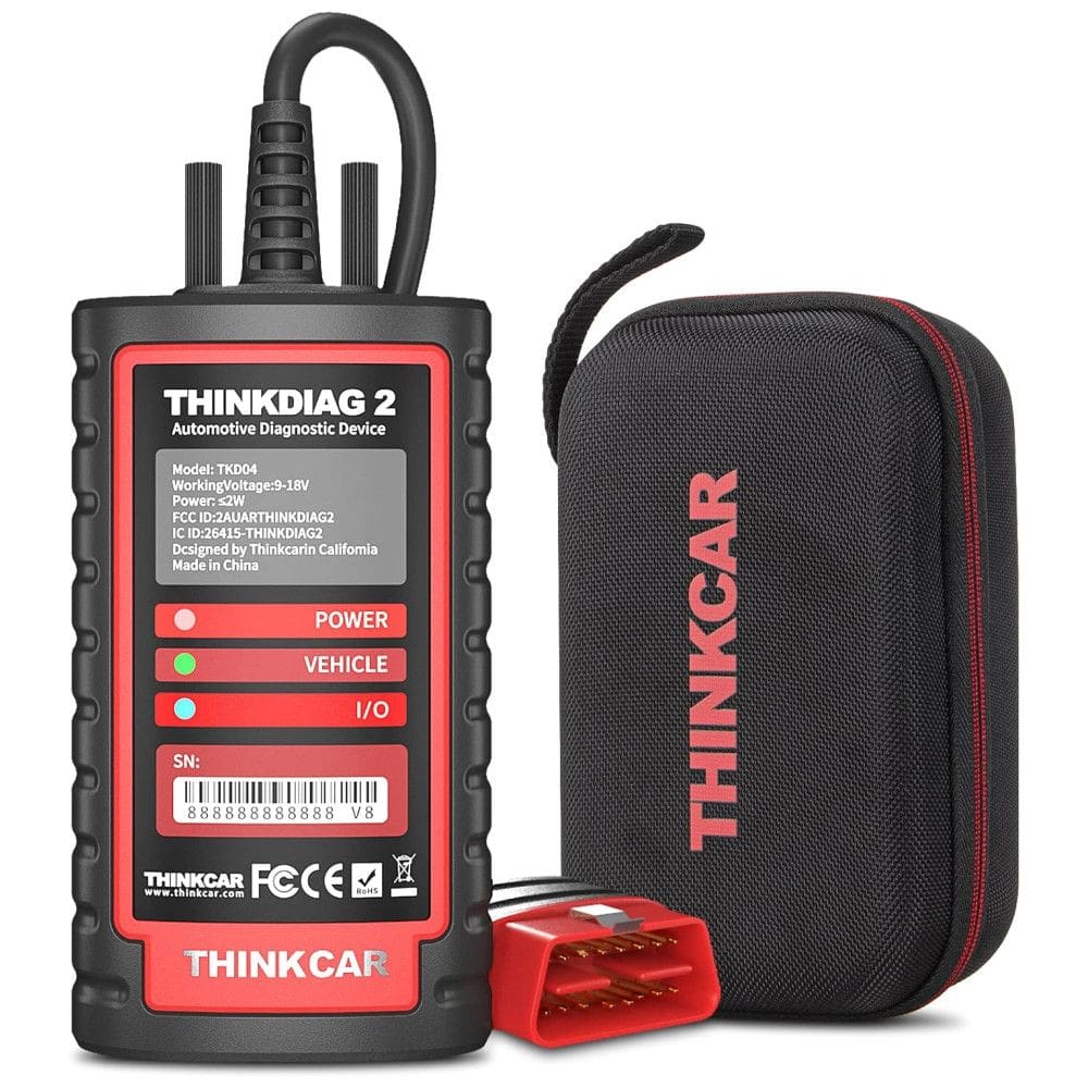 Thinkdiag2 - Scanner de Diagnóstico OBD2 com Controle Bidirecional para Todos os Sistemas, Protocolo CANFD, AutoVIN, Teste Ativo