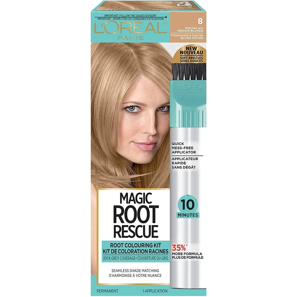 Kit de coloração de cabelo L`Oreal Paris Magic Root Rescue 8 Blonde