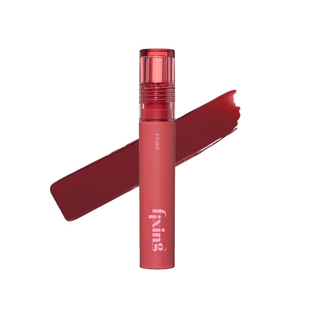 Batom líquido ETUDE Fixing Tint #17 Berry Red 4mL