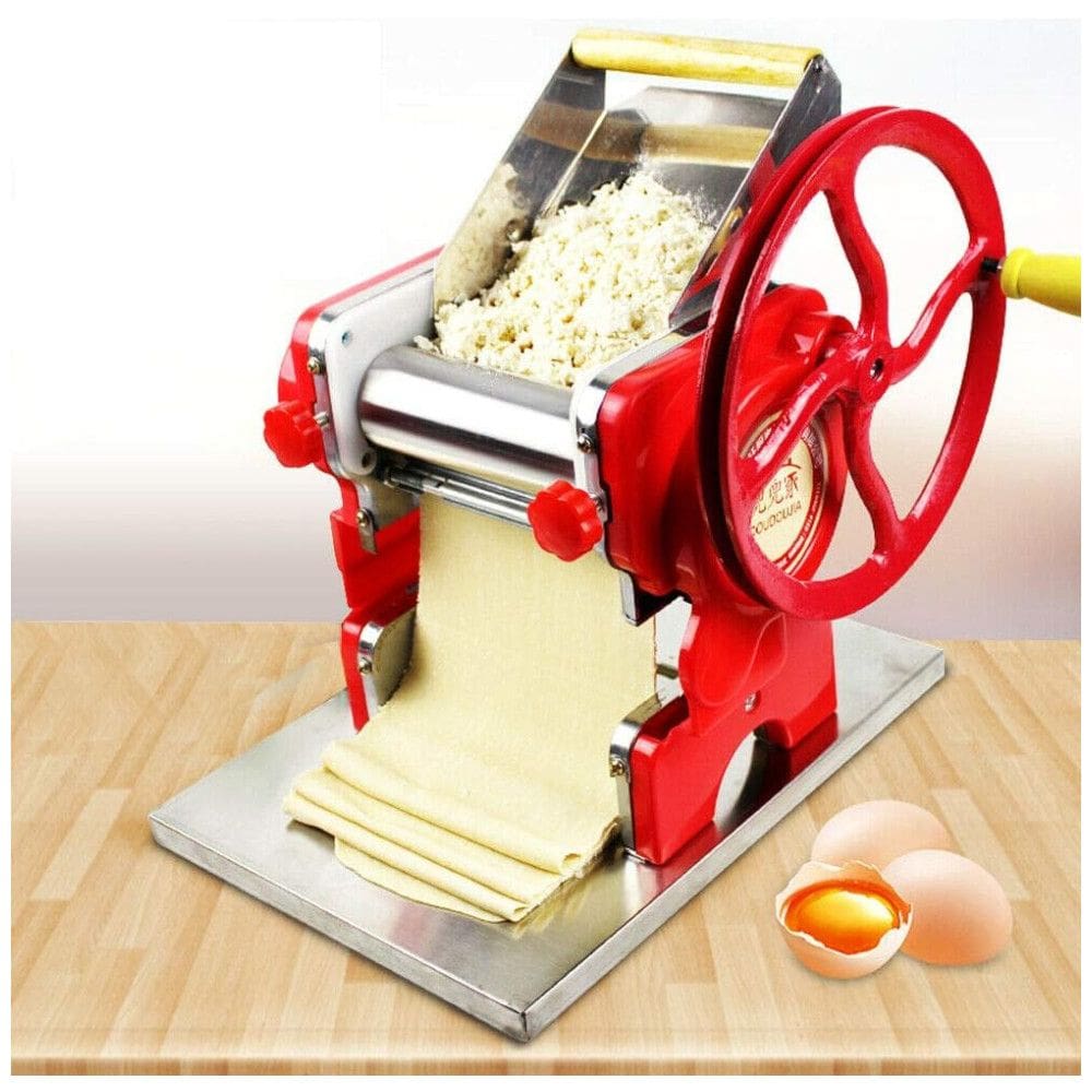 Máquina de Fazer Macarrão Manual Multifuncional Pasta Maker para Produção de Macarrão, Pele de Dumpling e Corte de Massa para Uso