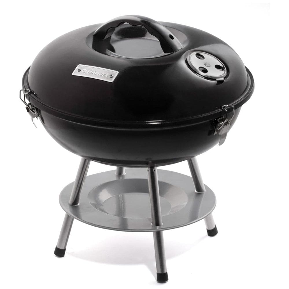 Churrasqueira á Carvão portátil, para 5 pessoas, preta, CUISINART CCG190, Preto