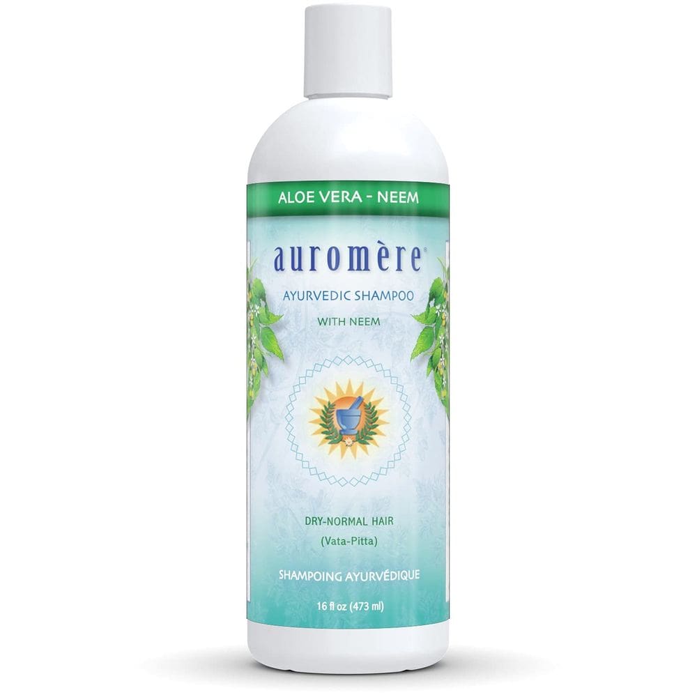 Shampoo Auromere Aloe Vera Neem Vegan Cruelty Non-GMO 480ml