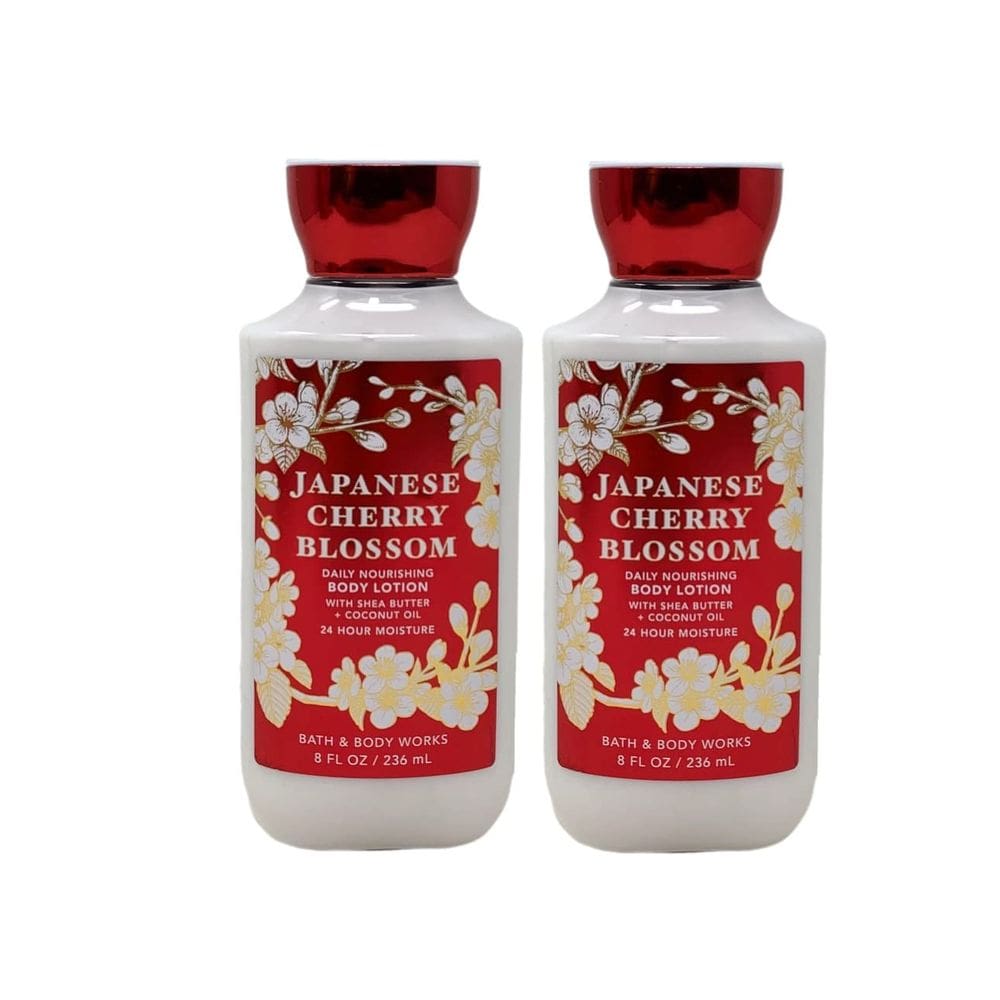 Loção corporal Bath & Body Works Japanese Cherry Blossom 240 mL