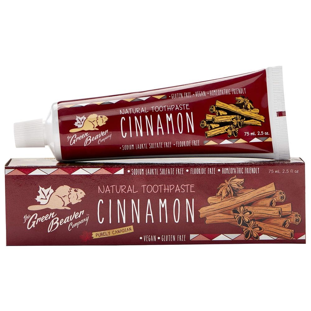 Pasta de dentes The Green Beaver Cinnamon 75mL