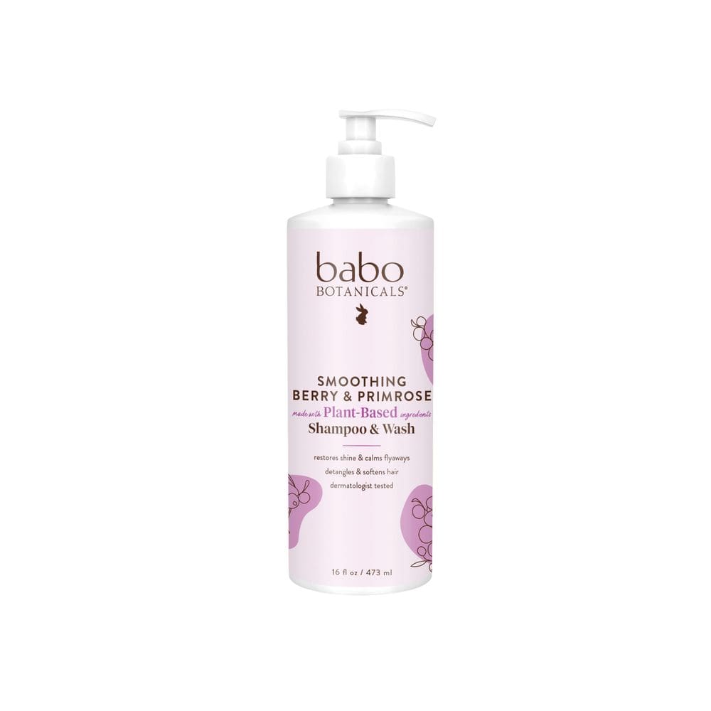 Shampoo e sabonete Babo Botanicals Smoothing Berry 2 em 1