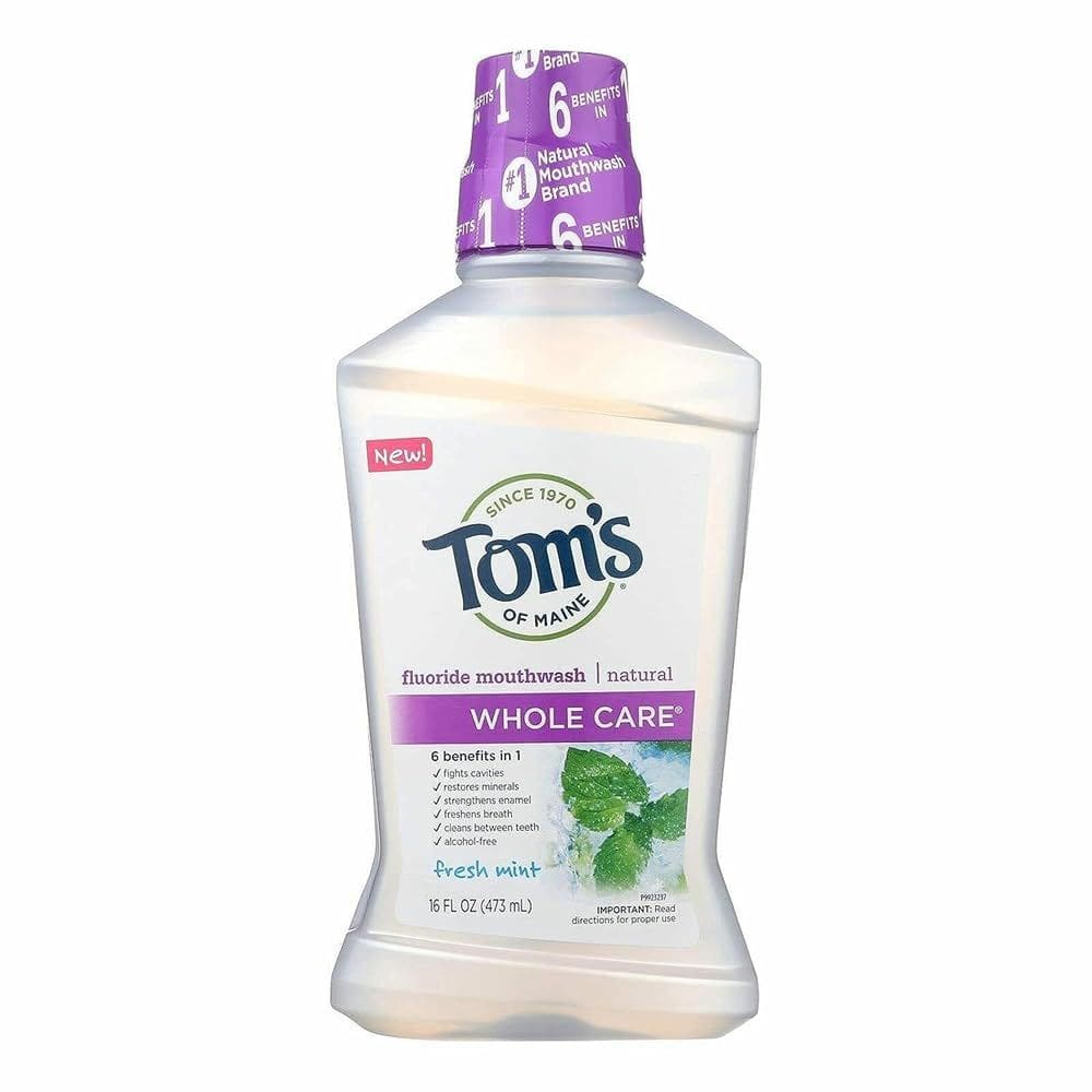 Enxaguante bucal TOMS OF MAINE Whole Care Fresh Mint 473ml