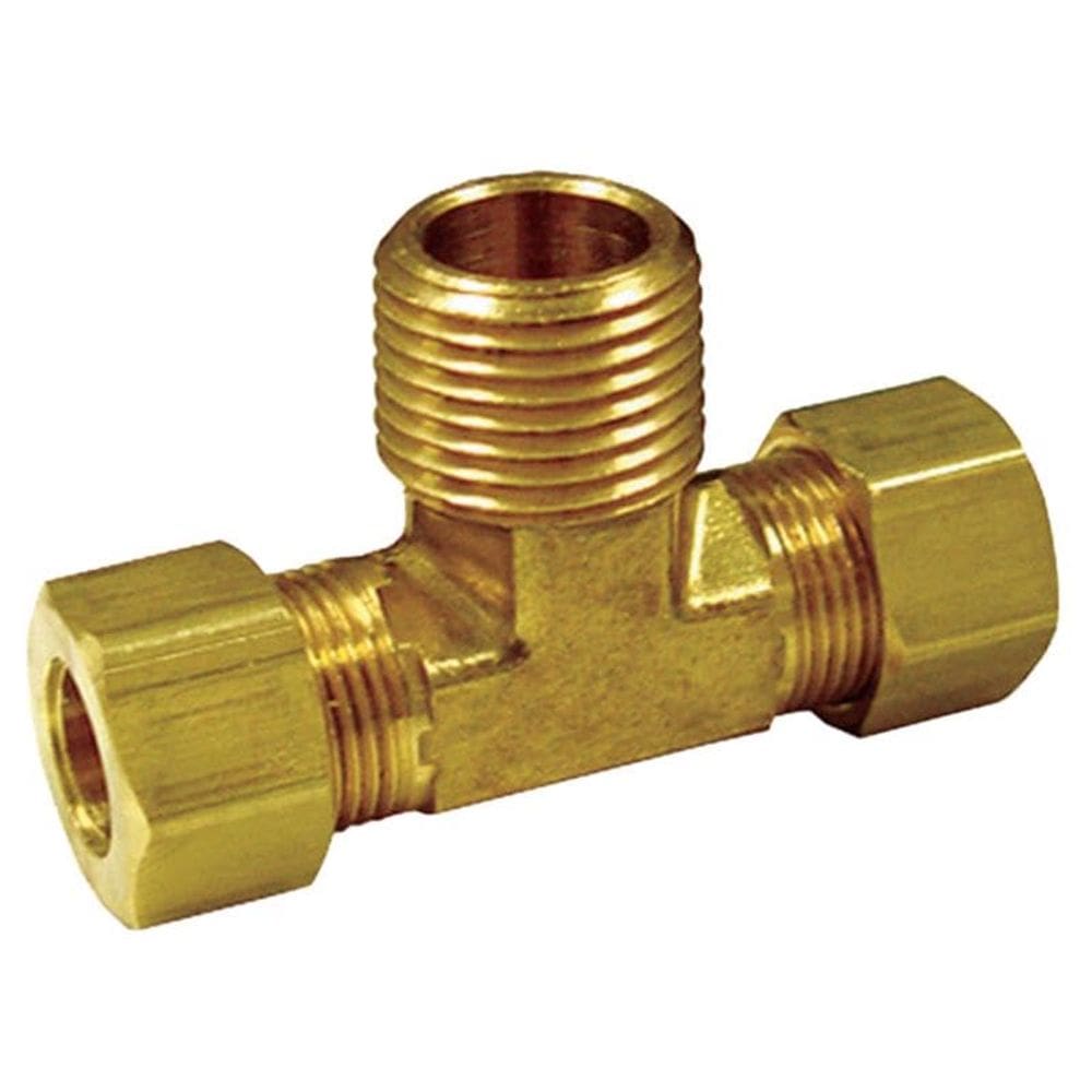 Camiseta de compressão Homeplus+ em latão com compressão de 5/8”