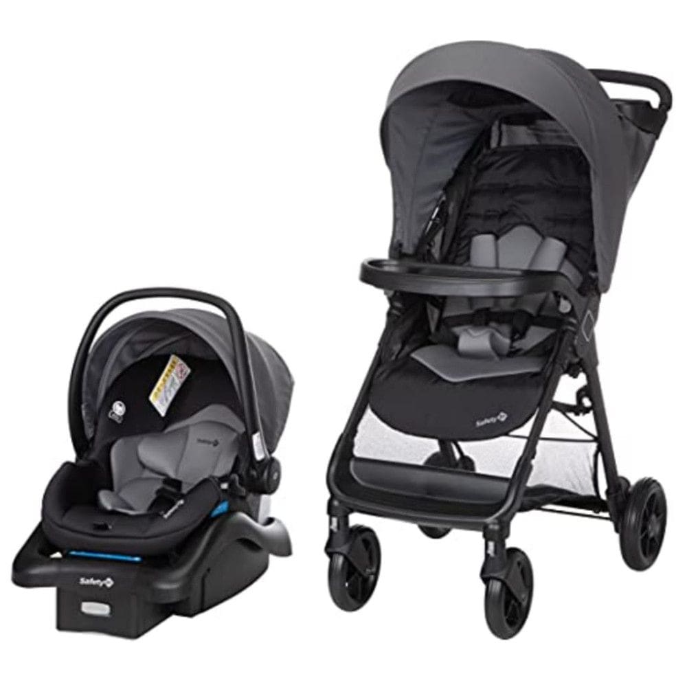 Carrinho de Bebê com Cadeira para Carro OnBoard 35 LT Safety 1st, Preto