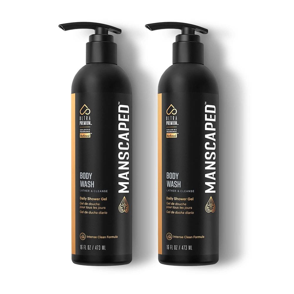 Sabonete líquido MANSCAPED UltraPremium Refined® com Aloe Vera 480 ml (2 unidades)
