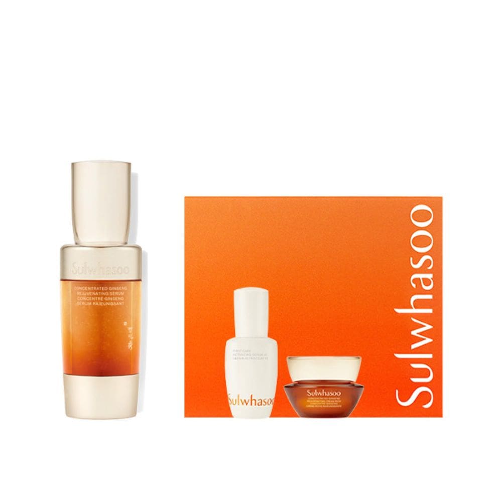 Conjunto de cuidados com a pele: sérum rejuvenescedor de ginseng concentrado Sulwhasoo