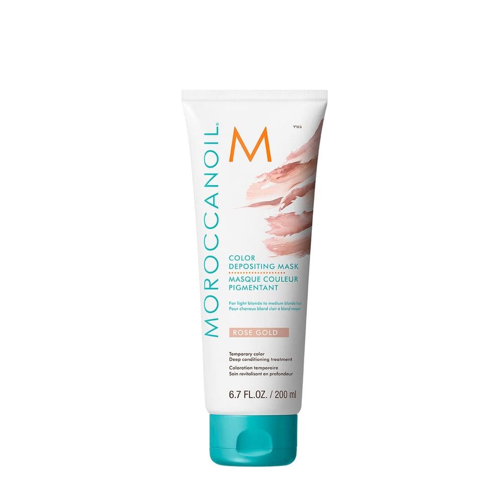 Máscara Depositora de Cor Moroccanoil Rose Gold 200mL