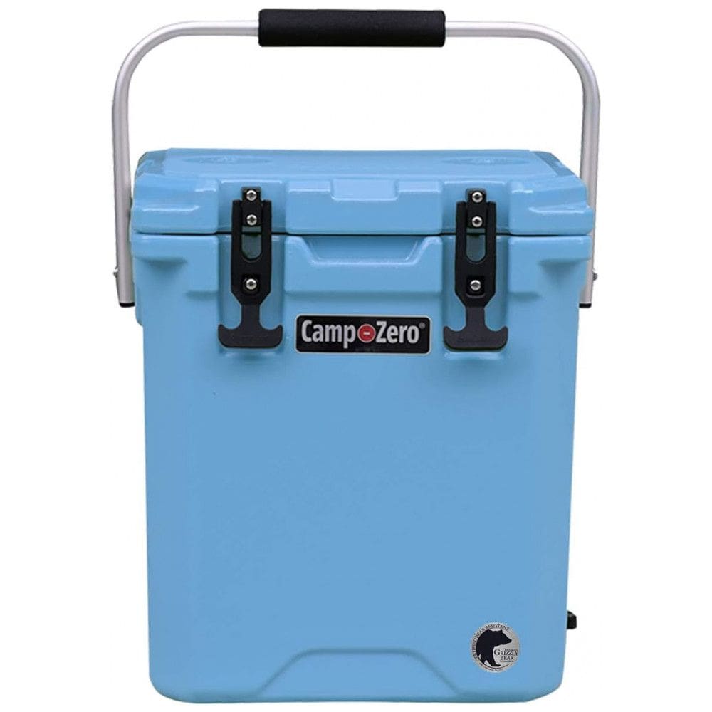 Cooler Térmico Portátil 16 Litros com Alça e Porta Copos, CAMP ZERO, Azul