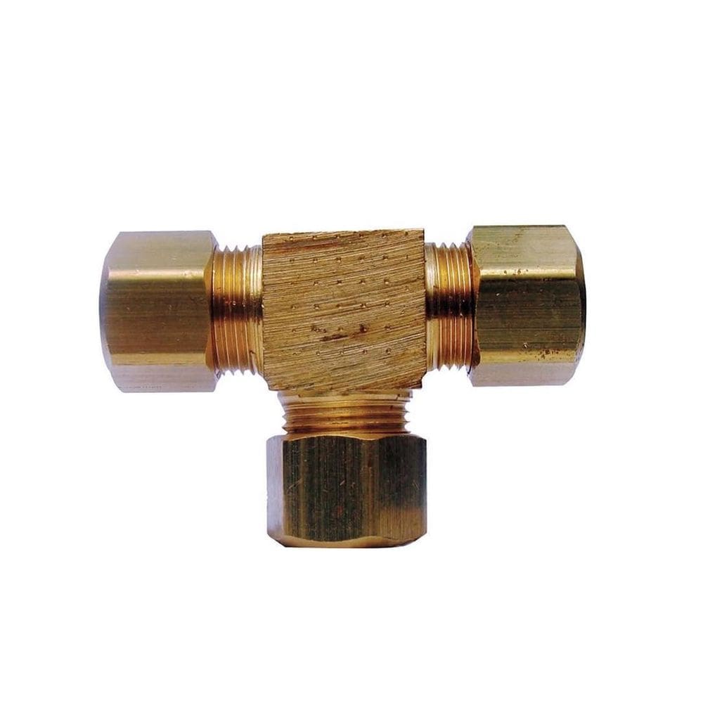 Encaixe de tubo de mangueira HOMEPLUS+ 5/8” de latão de compressão