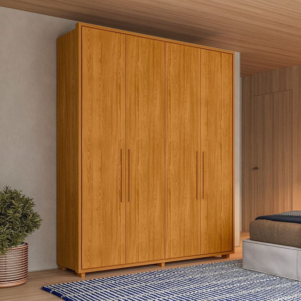 Guarda-roupa 100% Mdf Greco Domitorios Cinamomo