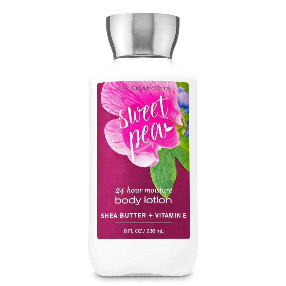 Hidratante para a pele Bath & Body Works Sweet Pea Body Loção Corporal 236mL