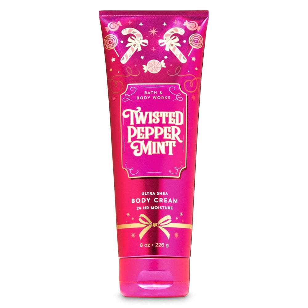 Creme Corporal Bath & Body Works Twisted Peppermint 240 ml