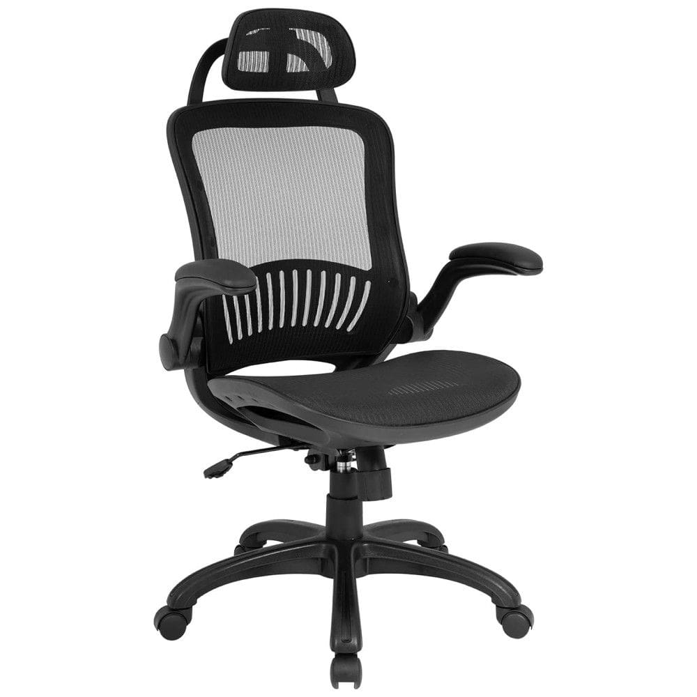 Cadeira ergonômica, preto, BESTOFFICE Office Chair Desk Chair, Preto