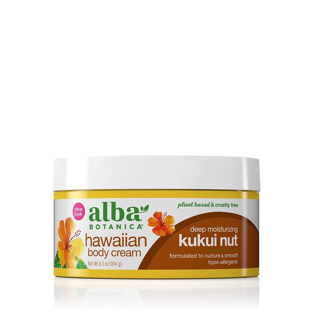 Creme corporal Alba Botanica Hawaiian Deep Moisturizing Kukui Nut